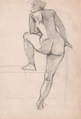Standing-Female-rearview